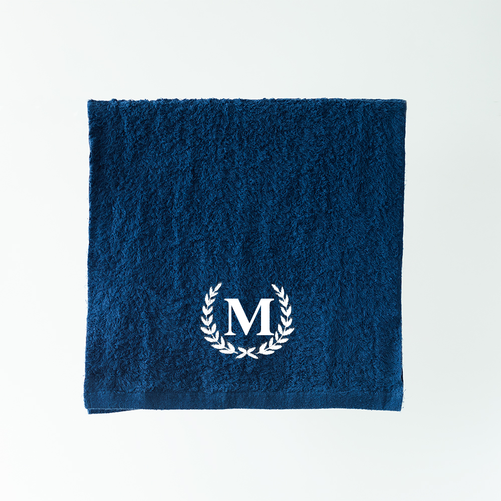 Gift Box - Personalized Lounge Hand Towel with Elegant Monogram (~500 GSM)
