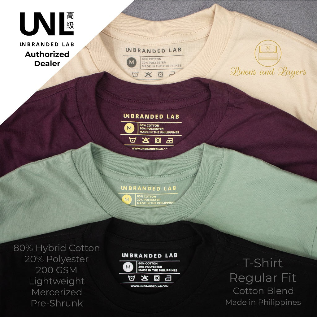 Unbranded Lab Unisex Soft Cotton Blend T-Shirt (200 GSM) - Regular Fit