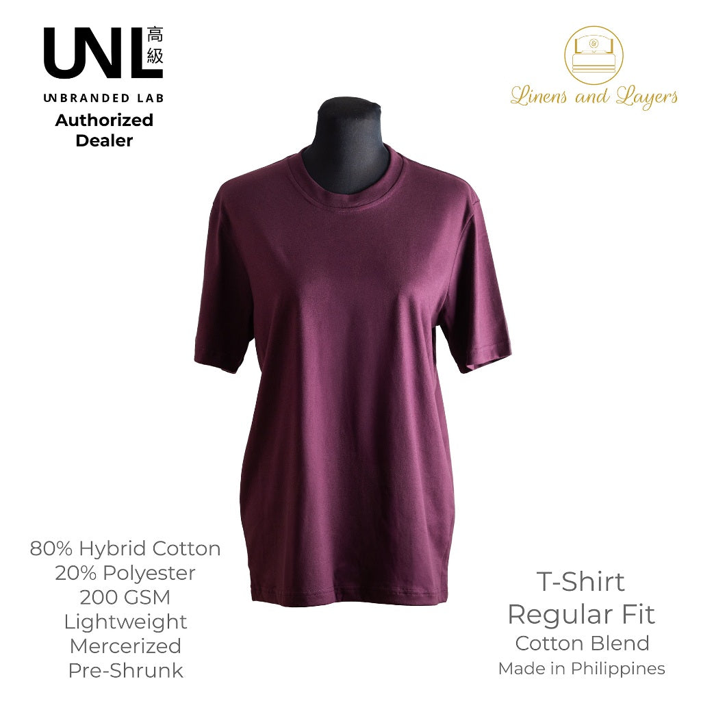 Unbranded Lab Unisex Soft Cotton Blend T-Shirt (200 GSM) - Regular Fit