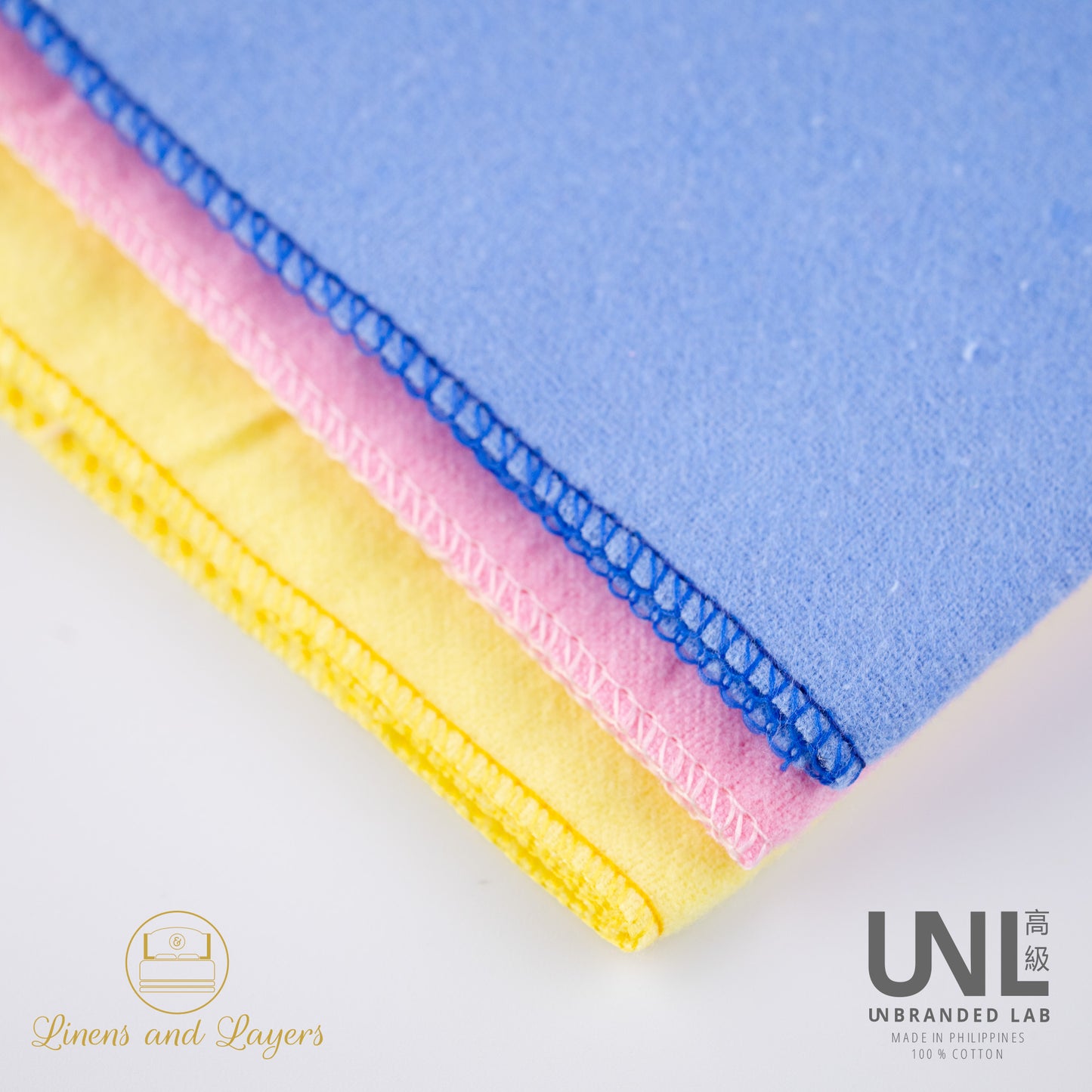 Unbranded Lab Multi-purpose Flannel Cloth - 100% Cotton - Dusting / Cleaning / Polishing