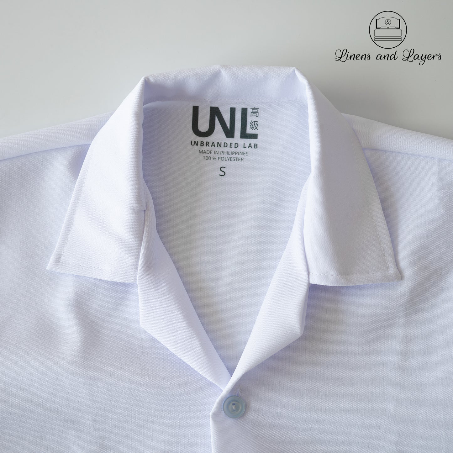 Unbranded Lab White Unisex Lab Coat / Lab Gown / Laboratory Coat for Adult