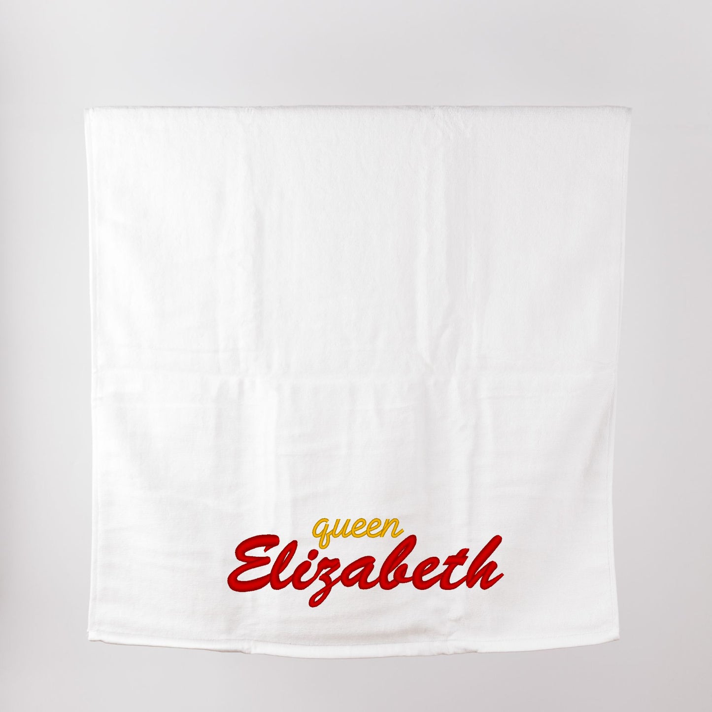 Gift Box - Personalized Luxe Bath Towel with Title and Name (~600 GSM)