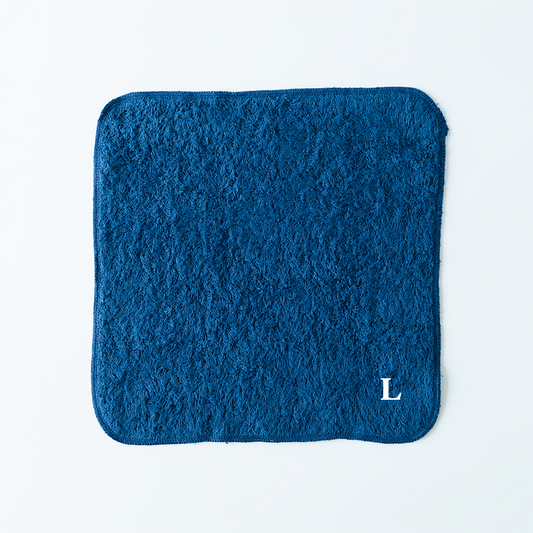 Gift Box - Personalized Lounge Face Towel with Single Letter Initial(~450 GSM)