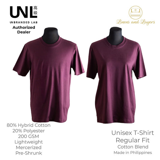 Unbranded Lab Unisex Soft Cotton Blend T-Shirt (200 GSM) - Regular Fit