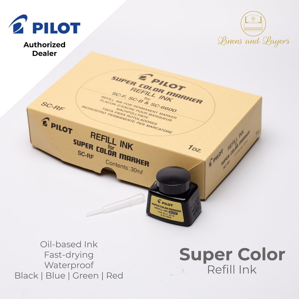 Pilot Super Color Permanent Marker Refill - SC-RF