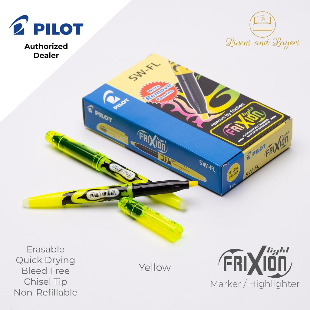 Pilot Frixion Light Erasable Highlighter / Marker - SW-FL - 4.0mm