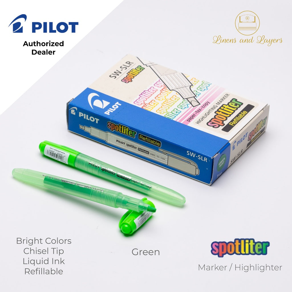 Pilot Spotliter Refillable Highlighter / Marker - SW-SLR - 4.0mm