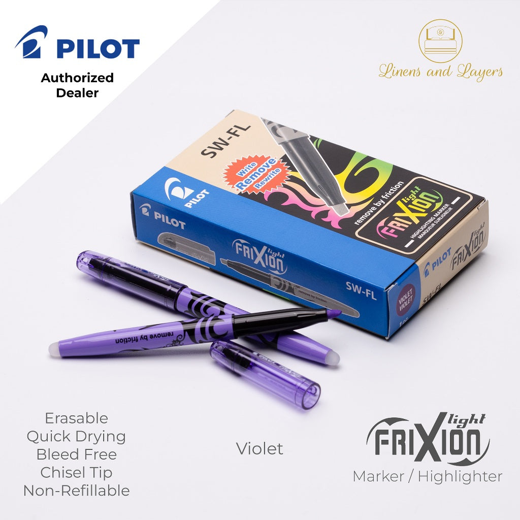 Pilot Frixion Light Erasable Highlighter / Marker - SW-FL - 4.0mm