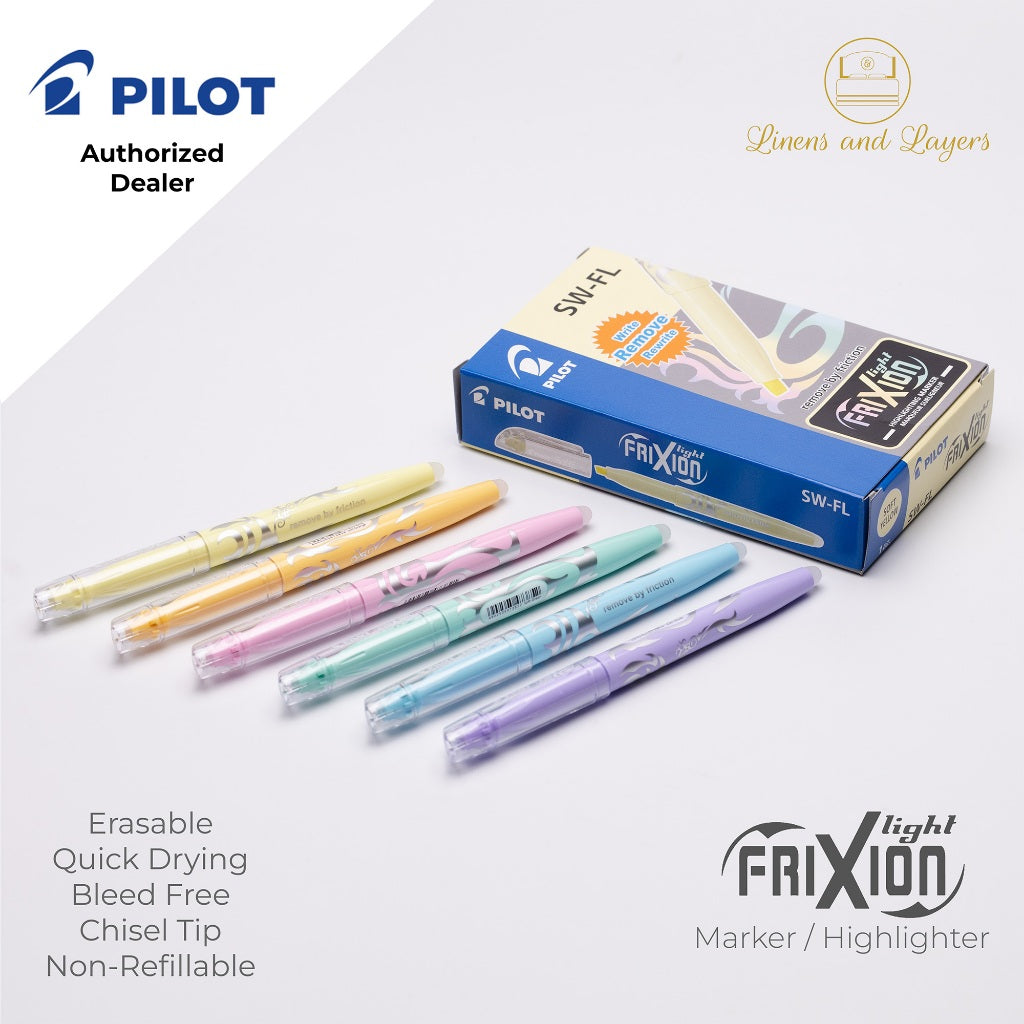 Pilot Frixion Light Erasable Highlighter / Marker - SW-FL - 4.0mm