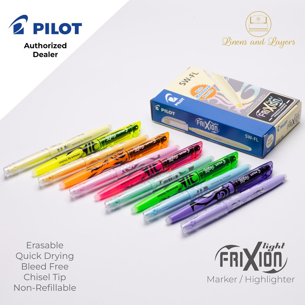 Pilot Frixion Light Erasable Highlighter / Marker - SW-FL - 4.0mm