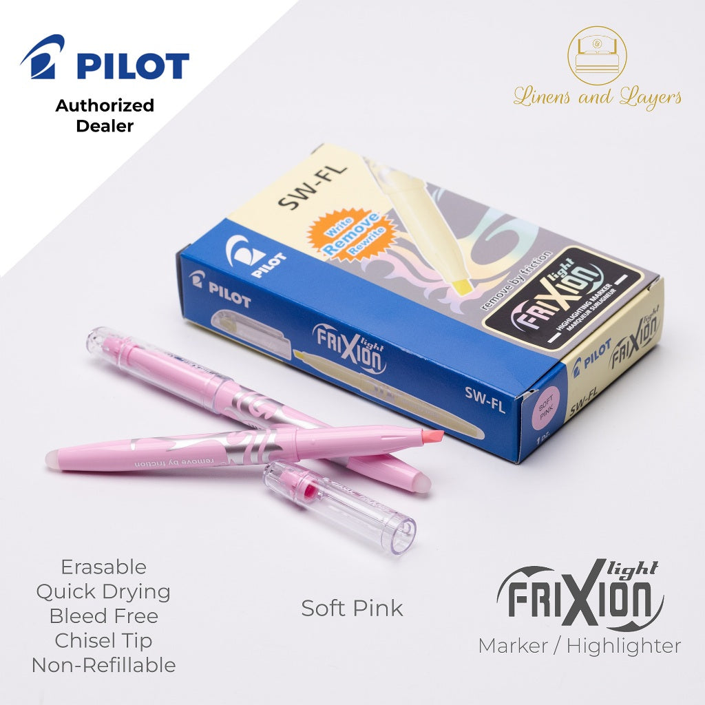 Pilot Frixion Light Erasable Highlighter / Marker - SW-FL - 4.0mm