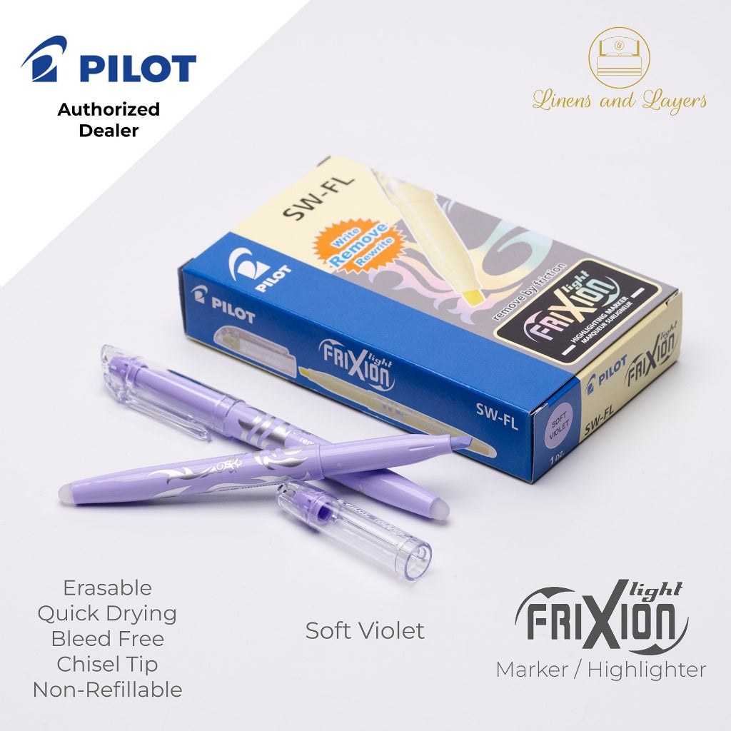 Pilot Frixion Light Erasable Highlighter / Marker - SW-FL - 4.0mm