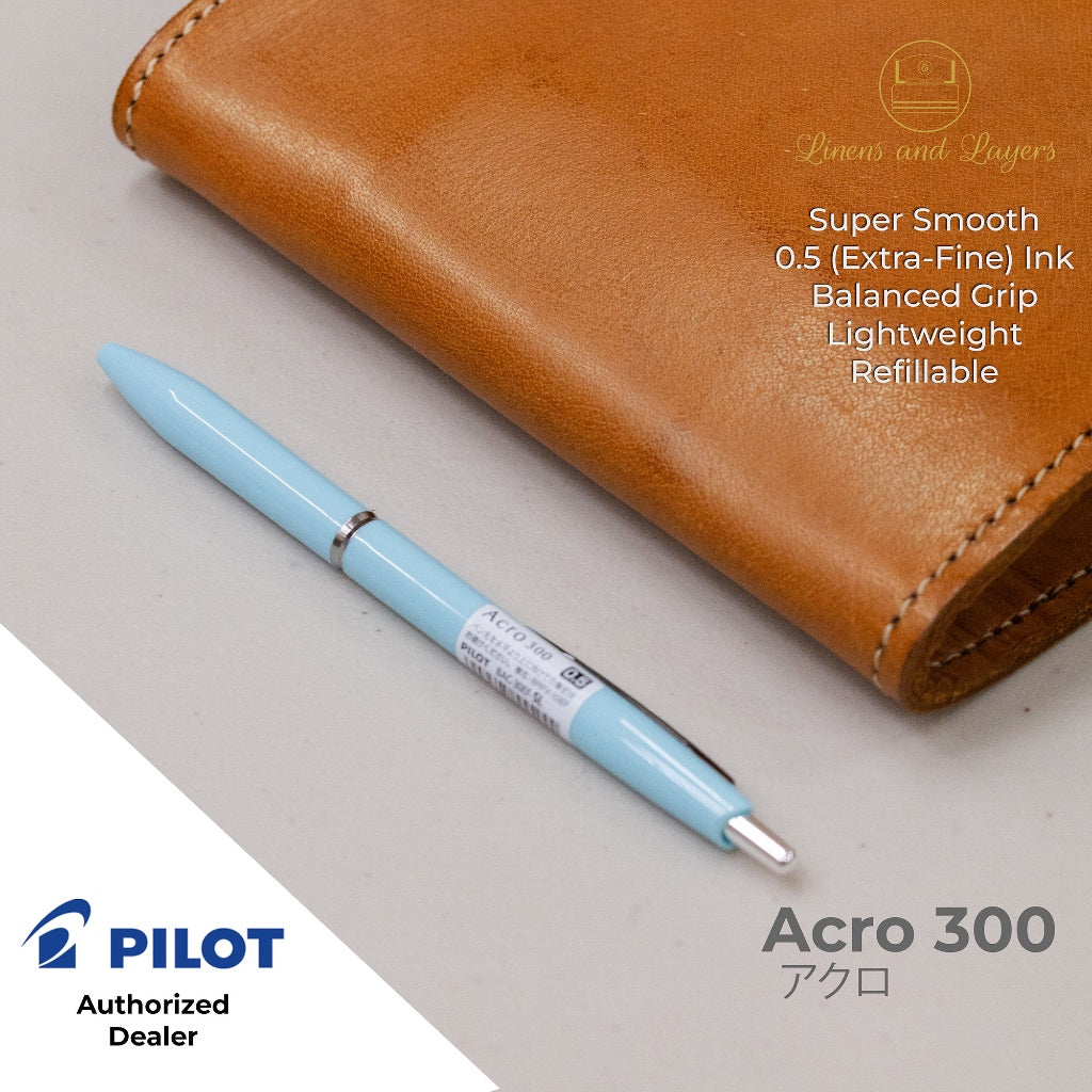 Pilot Acro 300 Extra Fine Ballpoint Pen - BAC-30EF - 0.5mm