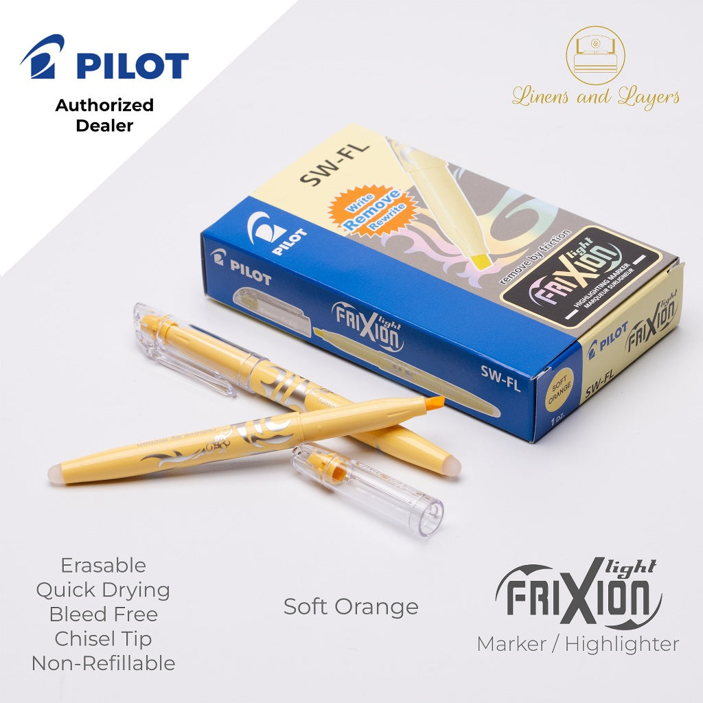 Pilot Frixion Light Erasable Highlighter / Marker - SW-FL - 4.0mm