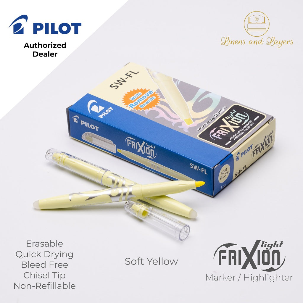 Pilot Frixion Light Erasable Highlighter / Marker - SW-FL - 4.0mm