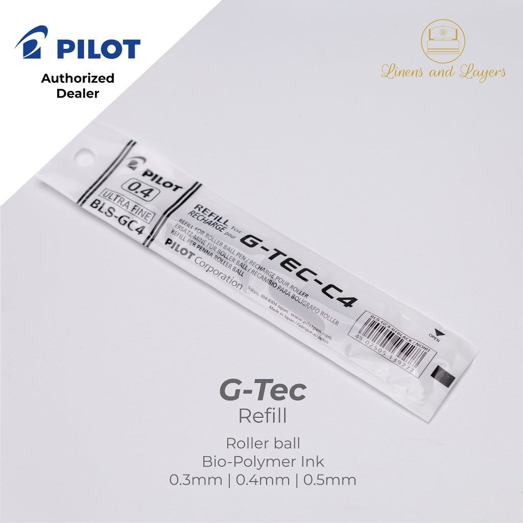 Pilot G-Tec-C Roller ball Refill - BLS-GC - 0.3mm | 0.4mm | 0.5mm