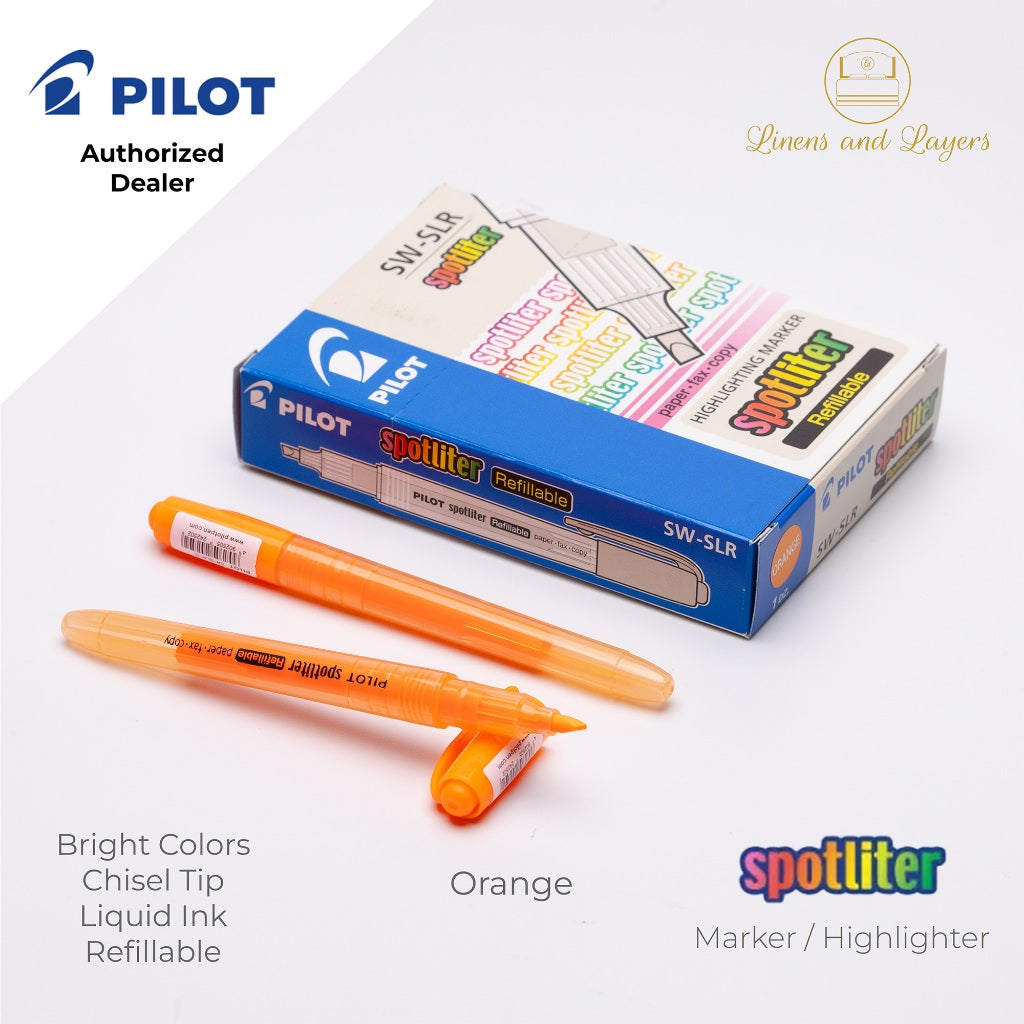 Pilot Spotliter Refillable Highlighter / Marker - SW-SLR - 4.0mm