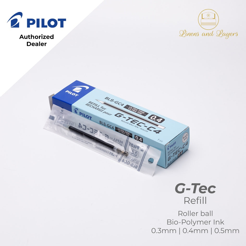 Pilot G-Tec-C Roller ball Refill - BLS-GC - 0.3mm | 0.4mm | 0.5mm