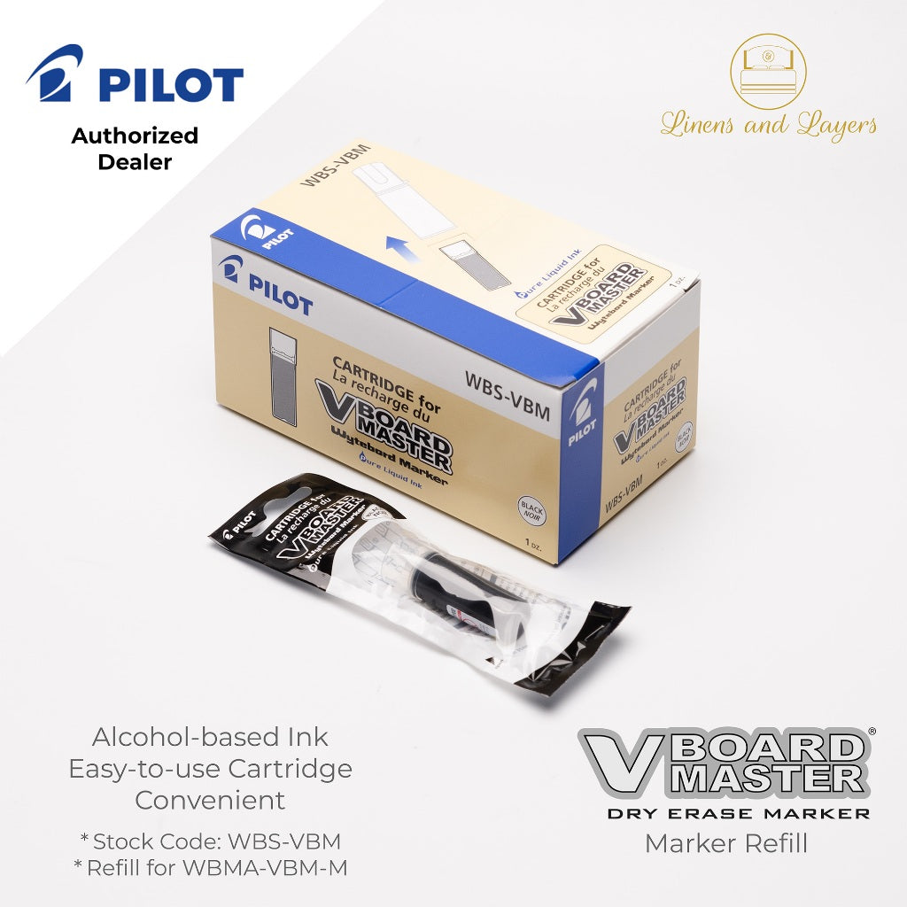 Pilot V Board Master Ink Refill Cartridge - WBS-VBM