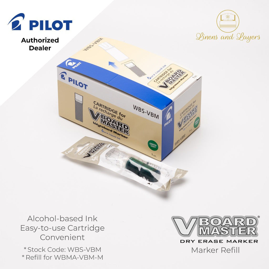 Pilot V Board Master Ink Refill Cartridge - WBS-VBM