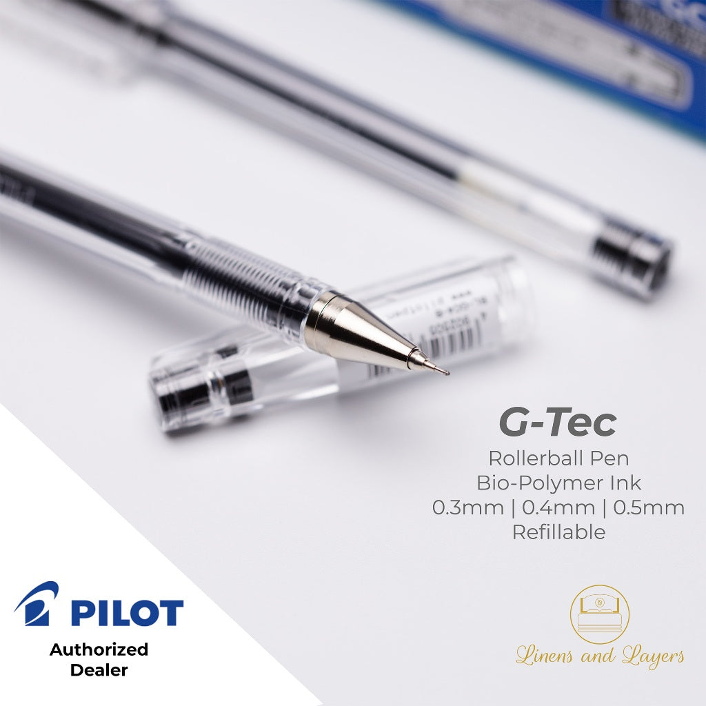 Pilot G-Tec-C Roller ball Pen - BL-GC - 0.3mm | 0.4mm | 0.5mm