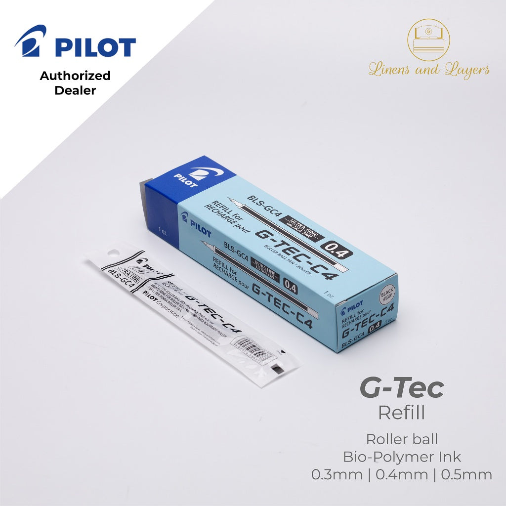 Pilot G-Tec-C Roller ball Refill - BLS-GC - 0.3mm | 0.4mm | 0.5mm