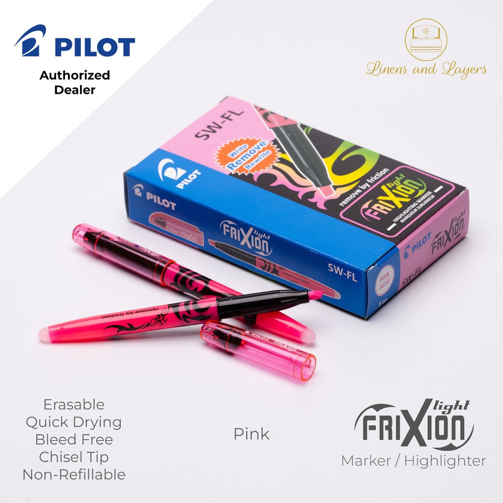 Pilot Frixion Light Erasable Highlighter / Marker - SW-FL - 4.0mm