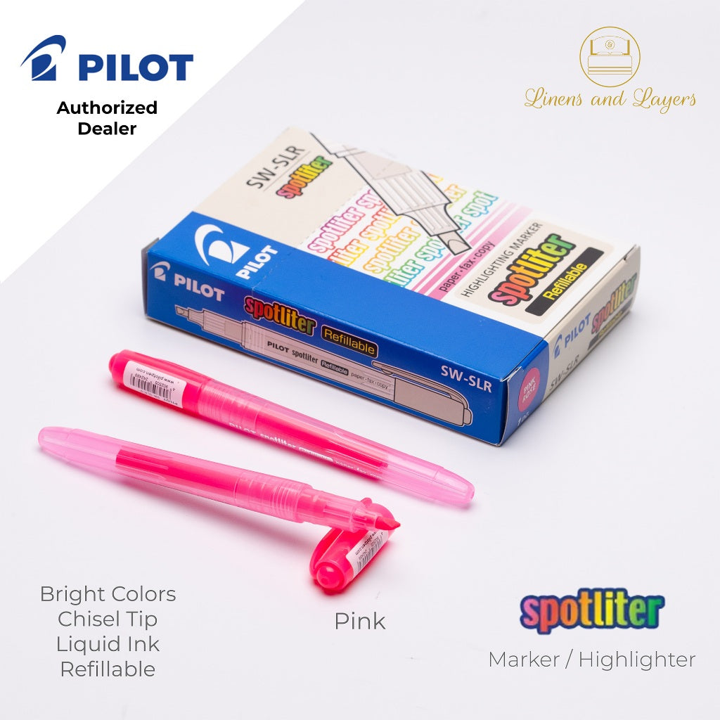 Pilot Spotliter Refillable Highlighter / Marker - SW-SLR - 4.0mm