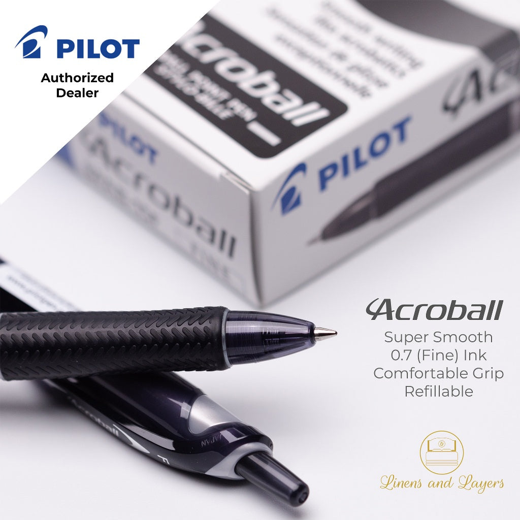 Pilot Acroball Fine Ballpoint Pen - BPAB-15F - 0.7mm