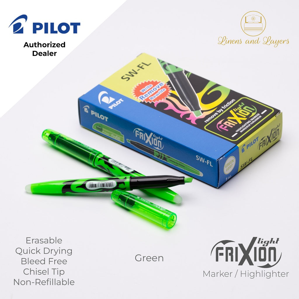 Pilot Frixion Light Erasable Highlighter / Marker - SW-FL - 4.0mm