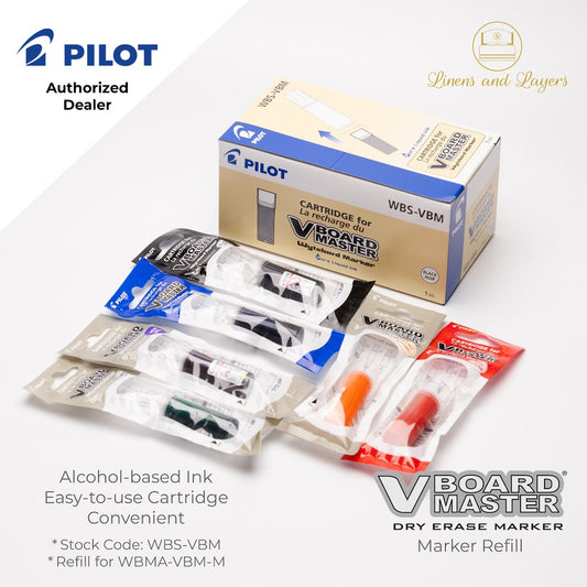 Pilot V Board Master Ink Refill Cartridge - WBS-VBM