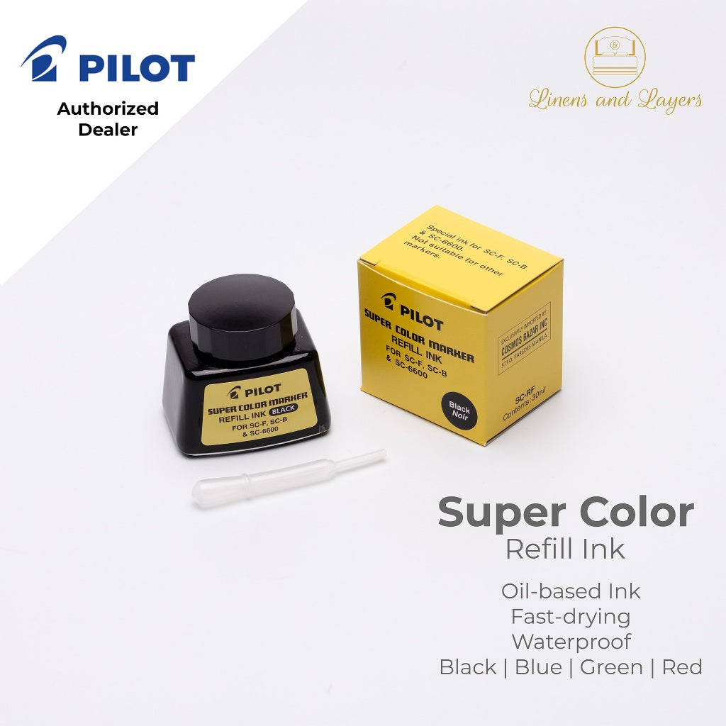 Pilot Super Color Permanent Marker Refill - SC-RF