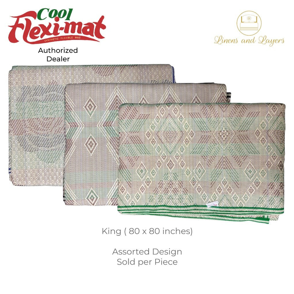 Flexi-Cool / Flexi-mat Cool Synthetic Flexible Mat / Plastic Mat / Banig - Authentic - 1pc