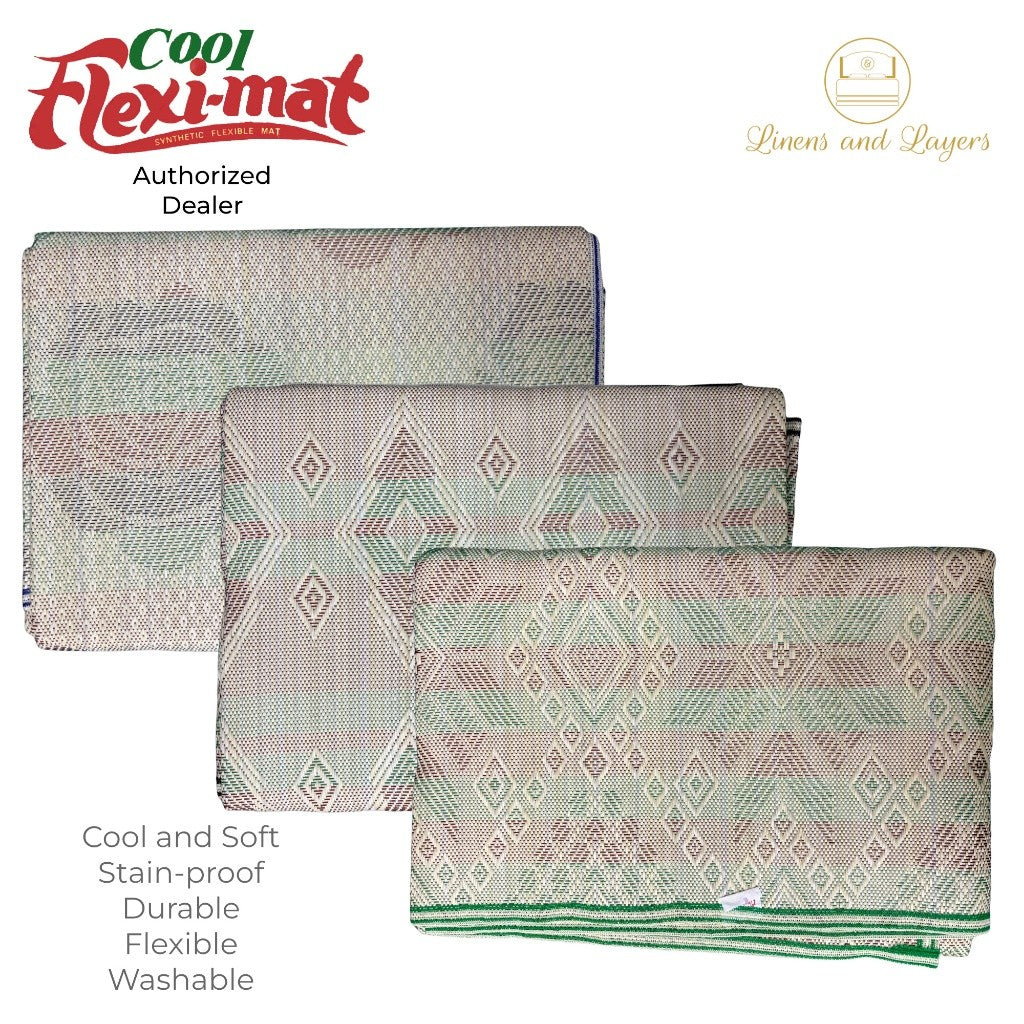 Flexi-Cool / Flexi-mat Cool Synthetic Flexible Mat / Plastic Mat / Banig - Authentic - 1pc