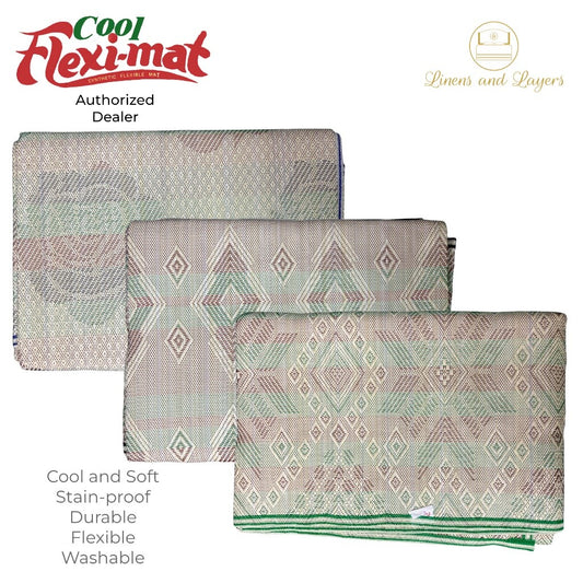 Flexi-Cool / Flexi-mat Cool Synthetic Flexible Mat / Plastic Mat / Banig - Authentic - 1pc