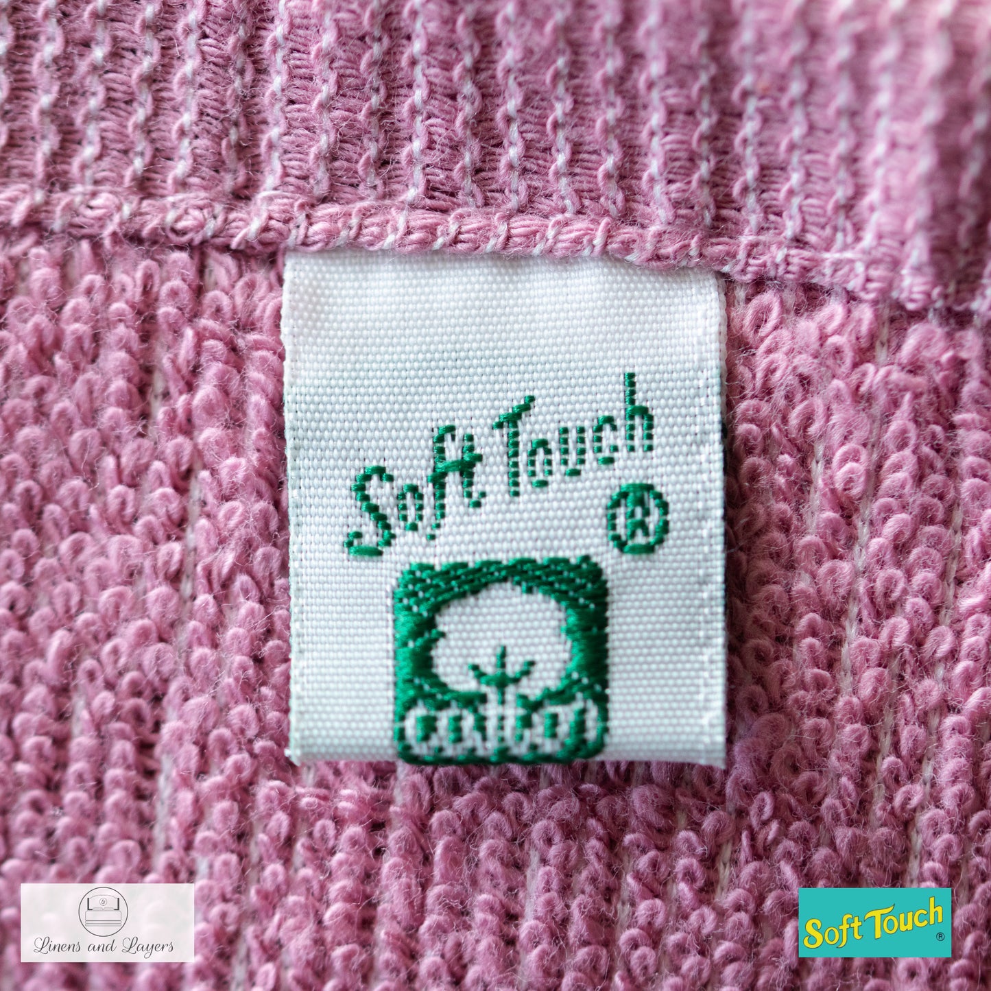 Soft Touch Hand Towel (390 GSM) - H-1330 Terrycloth - 13x30 inches