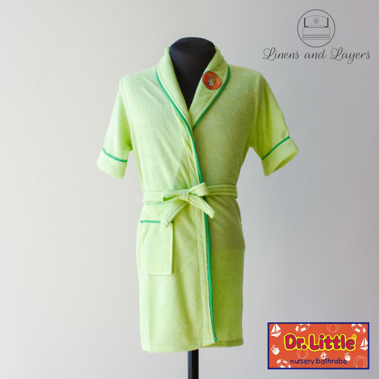 Dr. Little Bathrobe (350 grams) for Toddlers - Terrycloth