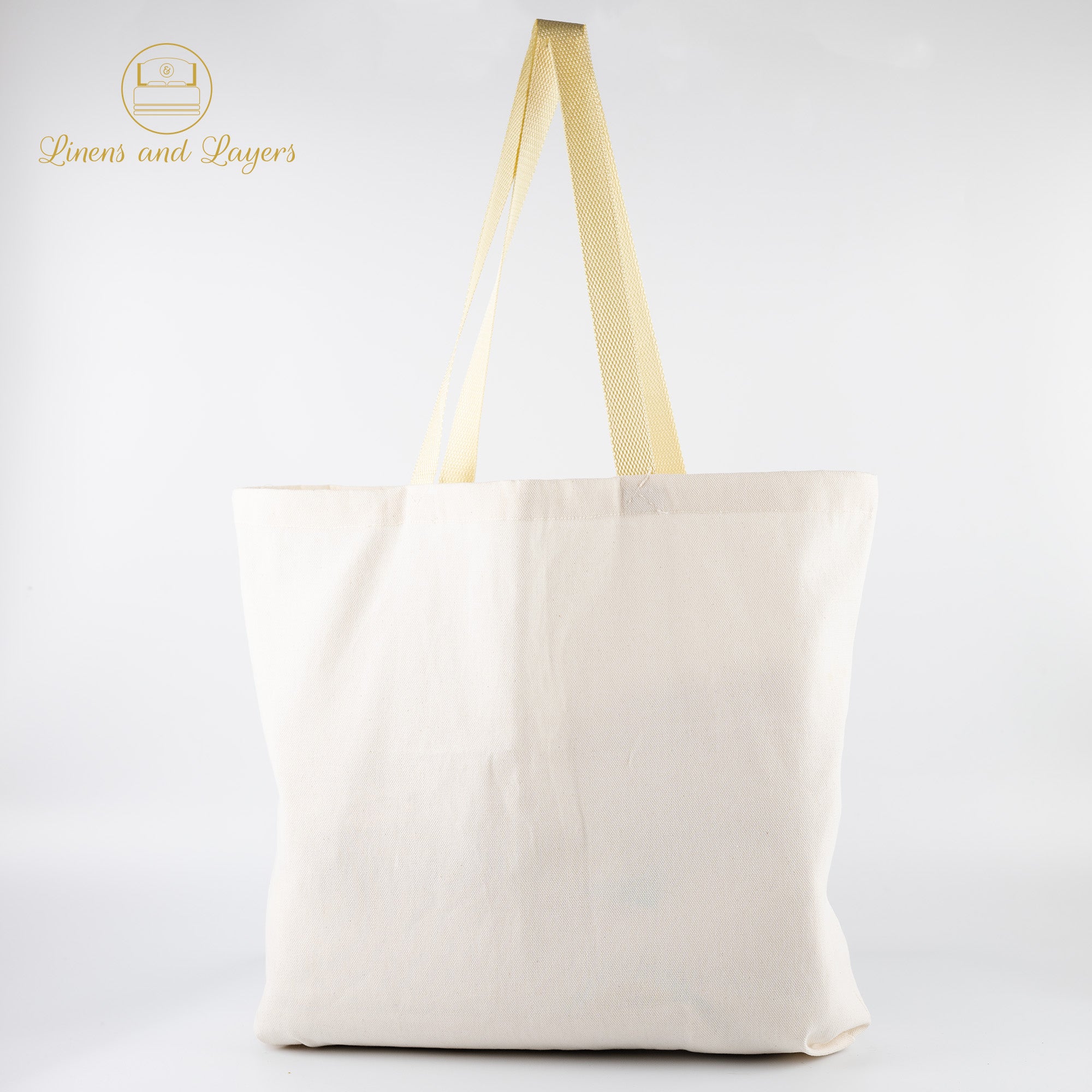 Tote bag plain discount canvas