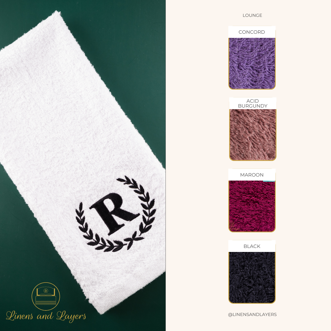 Olympic Hand Towel (492 GSM) - DK-1427 Terrycloth - 14x27 inches