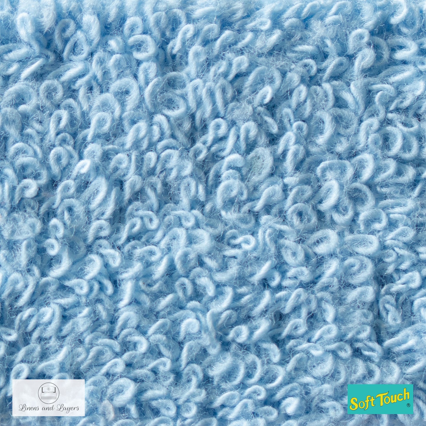 Soft Touch Face Towel (370 GSM) - H-1313 Terrycloth - 13x13 inches